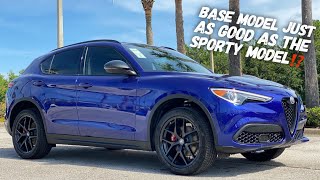 A Base 2020 Afla Romeo Stelvio JUST As Good As The Sport Model?!