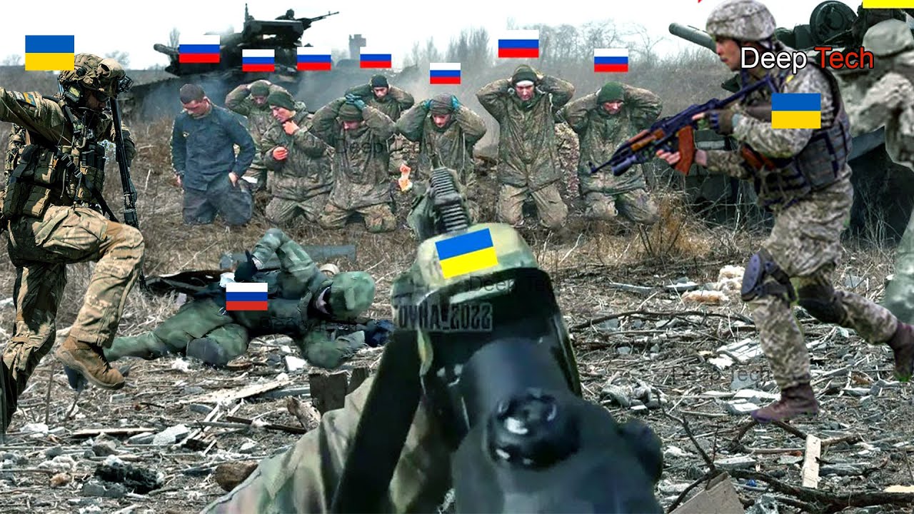 Horrifying Moment! Ukrainian Forces Successfully Pushed Russian Troops ...