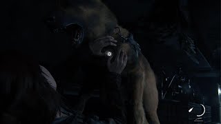 DOG ALICE DEATH (PS5 4K 60FPS) - ELLIE FORCED ME TO KILL A DOG - TLOU2 - The Last of Us Part II