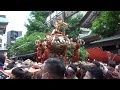 令和五年 湯島天神例大祭 金助町会神輿宮入