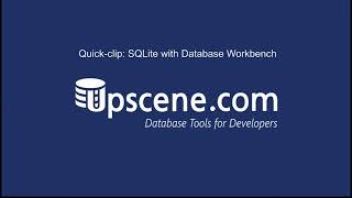 Database Workbench - Using SQLite