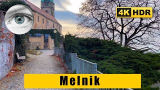 Mělník - Beautiful city of Bohemian queens near Prague,  Czech Republik ASMR 4K HDR