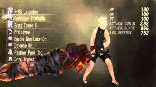 god eater burst my rank 10 weapon and equipments   super rare must have!!!!