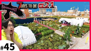 【7DTD(RH)α21】ゾンビだらけの結婚式場に潜入！拠点紹介(#45)【7DaysToDie/Ravenhearst/セブンデイズトゥダイ/レイブンハースト/顔出し】