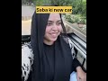 Saba ibrahim ki new CAR 🚘#sabakajahan#dipikakiduniya#shoaib#ytshorts#youtube#viralvideo