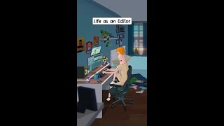 😁 Life as an editor... 📷 cheap’o’media