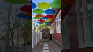 ☂️ Have you seen our Umbrella Alley? It's the perfect must-see photo spot that brings art to life!