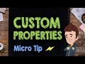 CSS Custom Properties - Supercharged