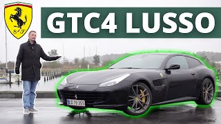 Danmarks VILDESTE vinterbil... Ferrari GTC4 Lusso TEST