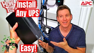 HOW TO INSTALL ANY UPS - Home Network Setup 2021