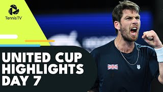 Norrie Faces Fritz, Tsitsipas vs Coric, Deciding Mixed Doubles & More! | United Cup Day 7 Highlights
