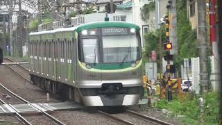 東急池上線　上り　各駅停車ワンマン　五反田行き　東急7000系　旗の台駅