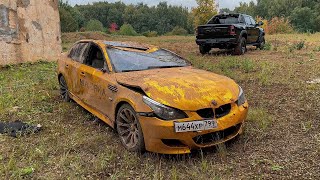 Печальный конец золотой M5 E60 V10