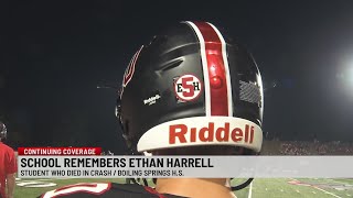 'His memory will live with us forever' -- Boiling Springs student honored following tragic death