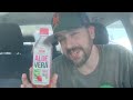 strawberry aloe vera by okf product of korea food drink review