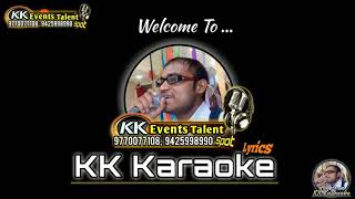 Karaoke Jaane Jaan Dhoondta Phir (fir) Raha // By KK 9770077108, 9425998990