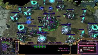 Starcraft 2 2v2 Against an ex Grandmaster!