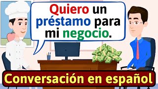 APRENDE ESPAÑOL: En el banco | Conversaciones para aprender español - LEARN SPANISH