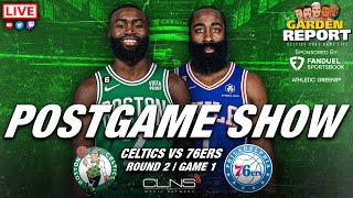 LIVE Garden Report: Celtics vs 76ers Postgame Show Game 1