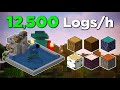 Minecraft Simple 11 Type Tree Farm (15 Minute Build, Self-sustaining, Java 1.16 - 1.21+)