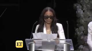 Laura London Delivers A Very Powerful & Unforgettable Speech (Nipsey Hussle Memorial Service)
