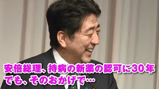 持病の新薬の認可が30年遅れたことを笑いに変えてしまう安倍総理～ヘルシー・ソサエティ賞授賞式　平成25年3月19日　から