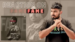 Reaction On - FREE STYLE  jordan Sandhu | Rav Hanjra | Mxrci | FAME EP