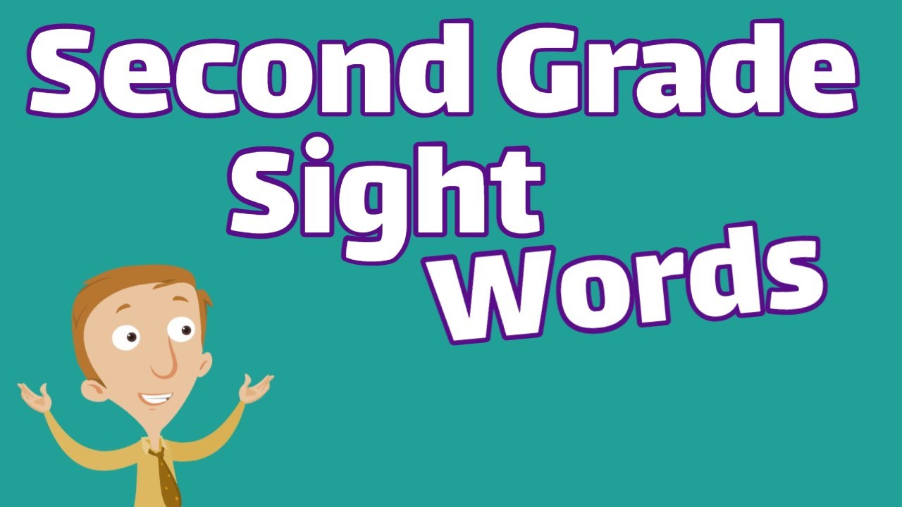 Second Grade Sight Words Dolch List Video Youtube