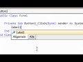 Visual Basic Tutorial 1 