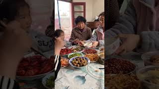 Mother-in-law and daughter-in-law's rural life, rural food sharing, rural sisters' funny jokes,