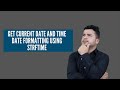 How To Get Current Date In Python- How To Format Date In Python Using strftime method
