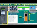 TIA Portal V17 connect with GE SCADA Proficy Cimplicity HMI by using PLC S7-1500 with OPC UA