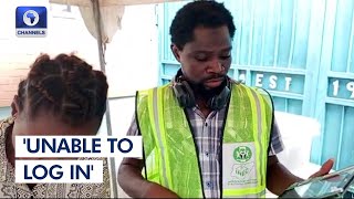 Polling Officer Explains Inability To Upload Election Result At A Polling Unit In Lagos