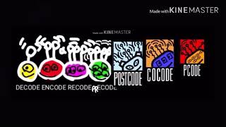 Decode encode recode Precode Postcode Cocode pcode entertaiment Logo