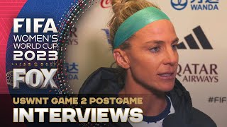 Postgame Interviews: Lindsey Horan, Julie Ertz and the USWNT speak on draw against the Netherlands