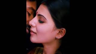 Samantha romance with dhanush 😘 | couple love | #trending #samantha #dhanush #whatsapp