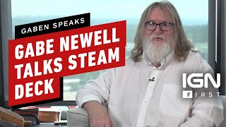 Gabe Newell Talks Steam Deck's Origin, Goals, and Future