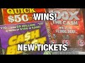 💥Wins on New Tickets!💥 NJ Lottery - Quick $50's, Cash Blast, 100X The Cash