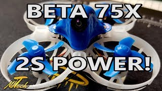 betafpv 75X | 2S Brushless Whoop | Review Flight Test!