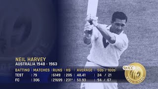 Meet the ICC Hall of Famers: Neil Harvey | 'He didn't really have a weakness'