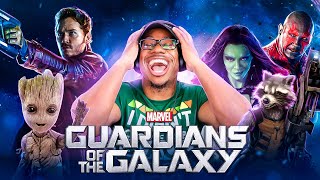 Watching Marvels *GUARDIAN OF THE GALAXY* For The FIRST TIME  (HILARIOUS)