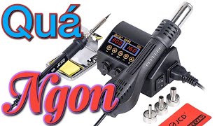 Review trạm hàn khò 750W ngon bổ rẻ mà lợi hại