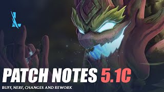 Patch Notes 5.1c - Wild Rift