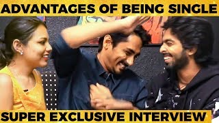 Anchor-ஐ மரணமாய் கலாய்த்த Siddharth & GV Prakash - Super Fun Filled Interview