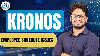 Employee Schedule Issues In Kronos Kronos Login Guide Kronos Training Kronos Cyberbrainer