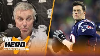 Colin theorizes Tom Brady's free agency is a poker game for negotiations with Pats | NFL | THE HERD