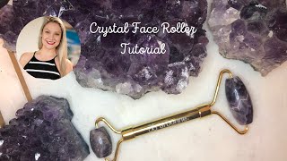 How to use the Arbonne Amethyst Face Roller