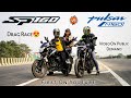 Honda SP 160 Vs Bajaj Pulsar N160 Drag Race | Video On Public Demand