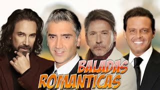 RICARDO MONTANER, LUIS MIGUEL, MARCO ANTONIO SOLÍS, ALEJANDRO FERNANDEZ EXITOS Canciones Romantic