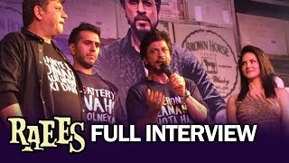 Shahrukh Khan FULL INTERVIEW - RAEES SUCCESS PARTY
